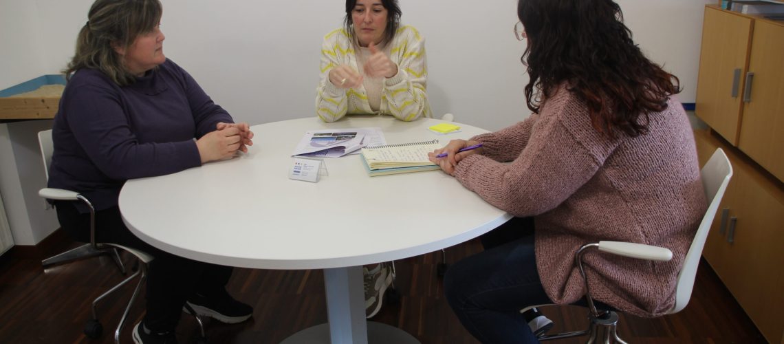 Rosana Martínez, Cristina García e Marga Taboada