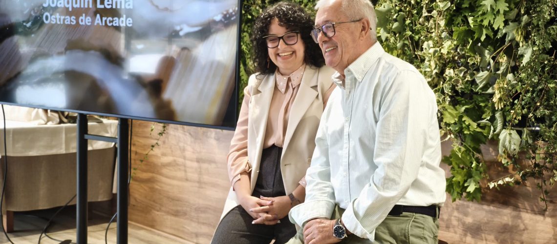 Silvia Cernadas e Joaquín Lema