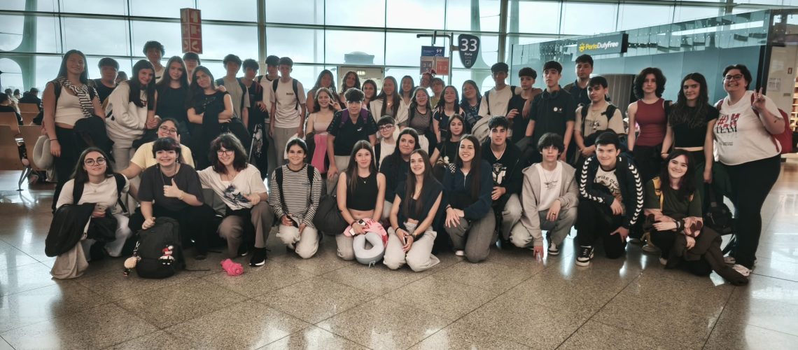 alumnas e alumnos do programa de inmersion linguistica