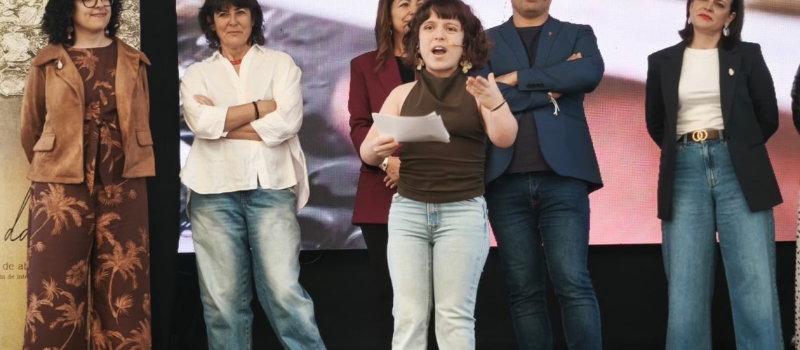 maria codesido durante o pregon