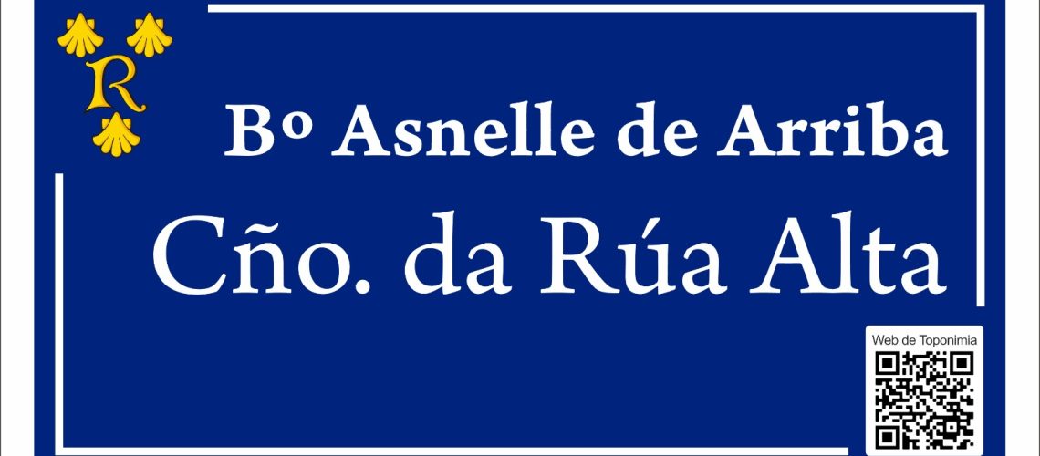 modelo placa toponimia