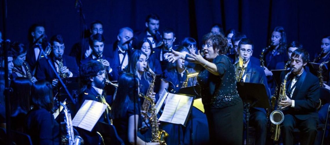 orquesta saxos