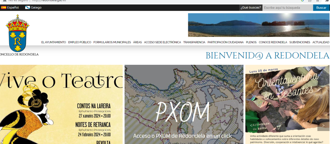 paxina web