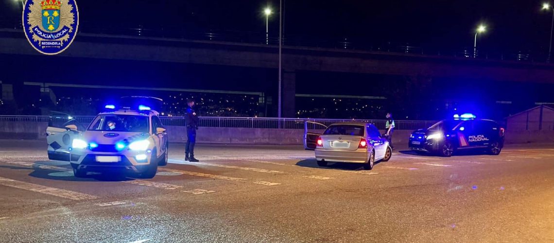 os condutores foro parados pola Policía