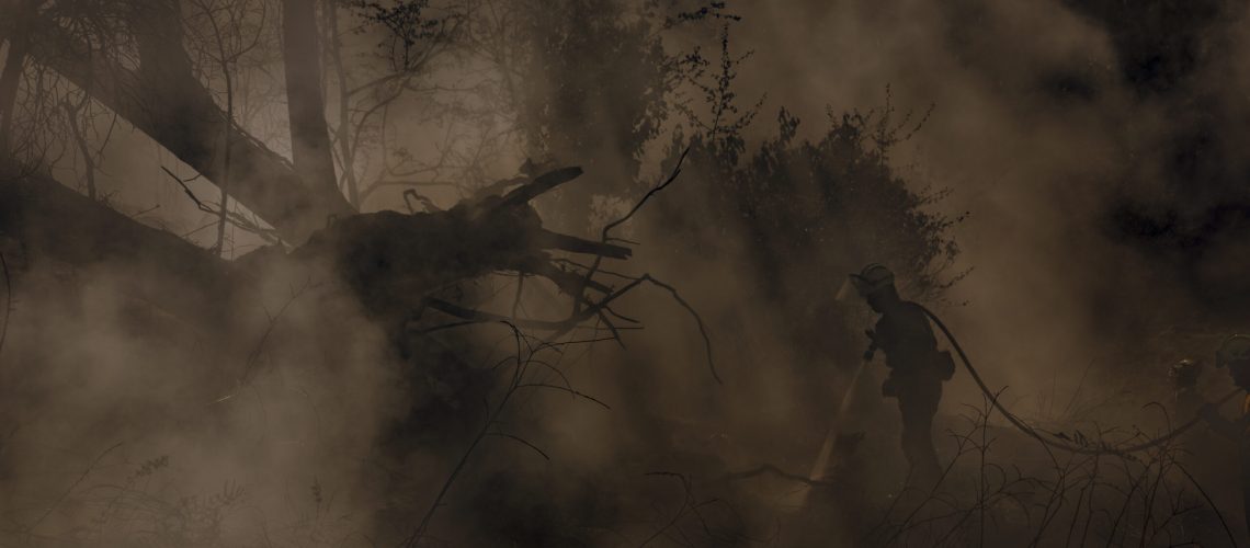 premio Mellor Foto Monica Vila Ferreirós incendio