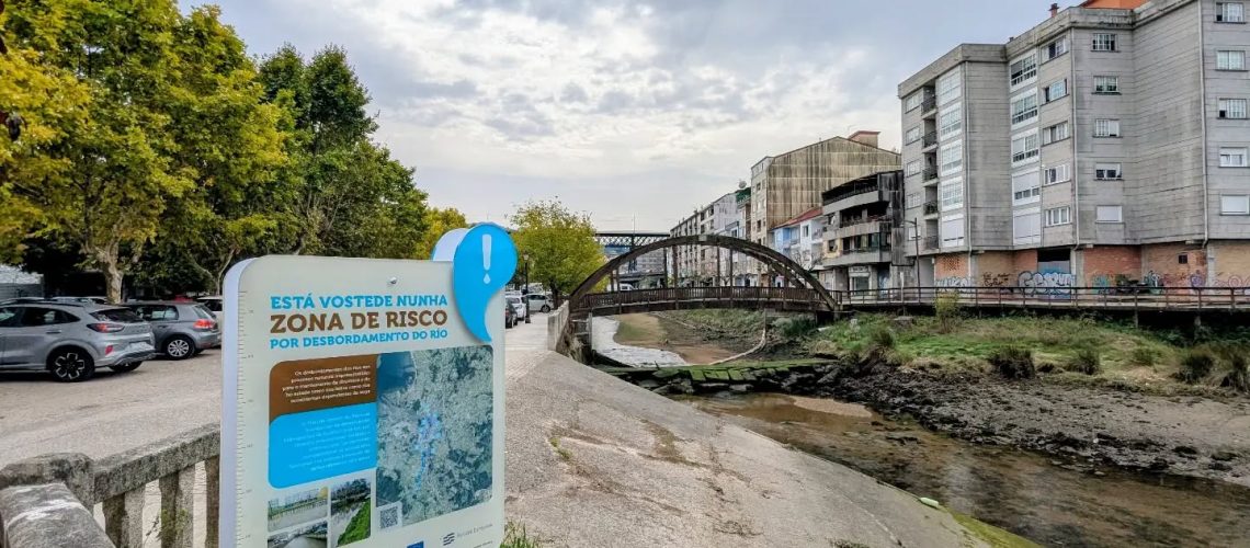 risco de inundación