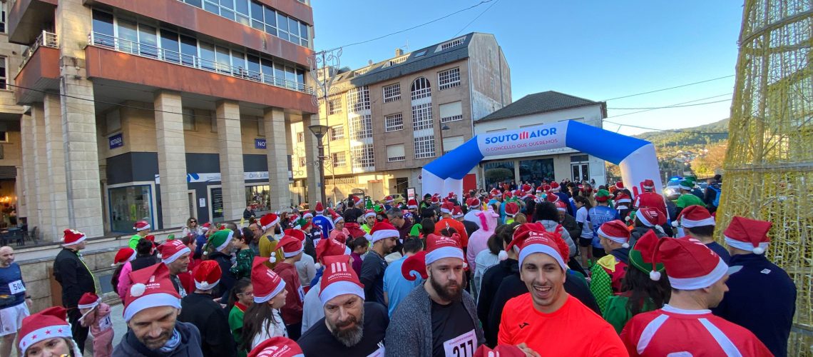 san silvestre minutos antes da saída