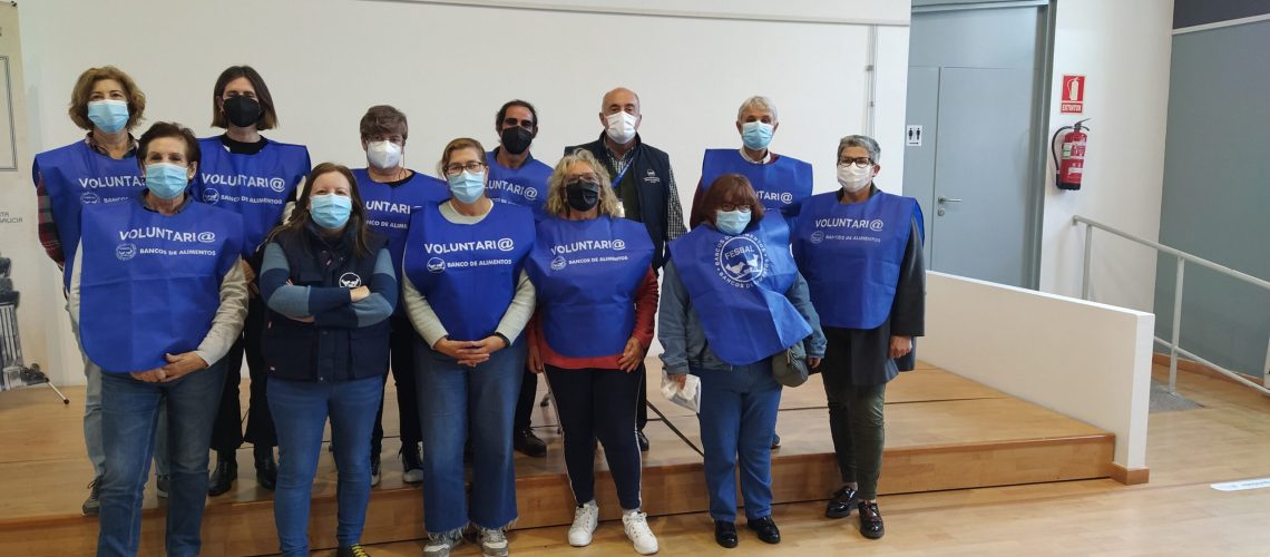 voluntarios Banco de alimentos